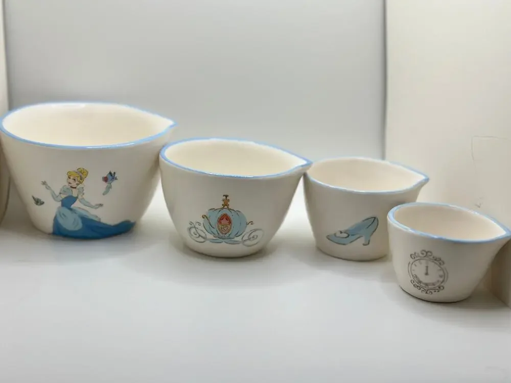 RAE DUNN DISNEYS CINDERELLA MEASURING CUPS